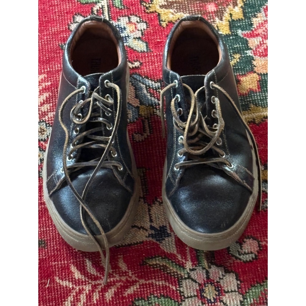 Thursday Boot Co Premier Low Top Mens 9.5 Wide Cacao Leather Sneakers